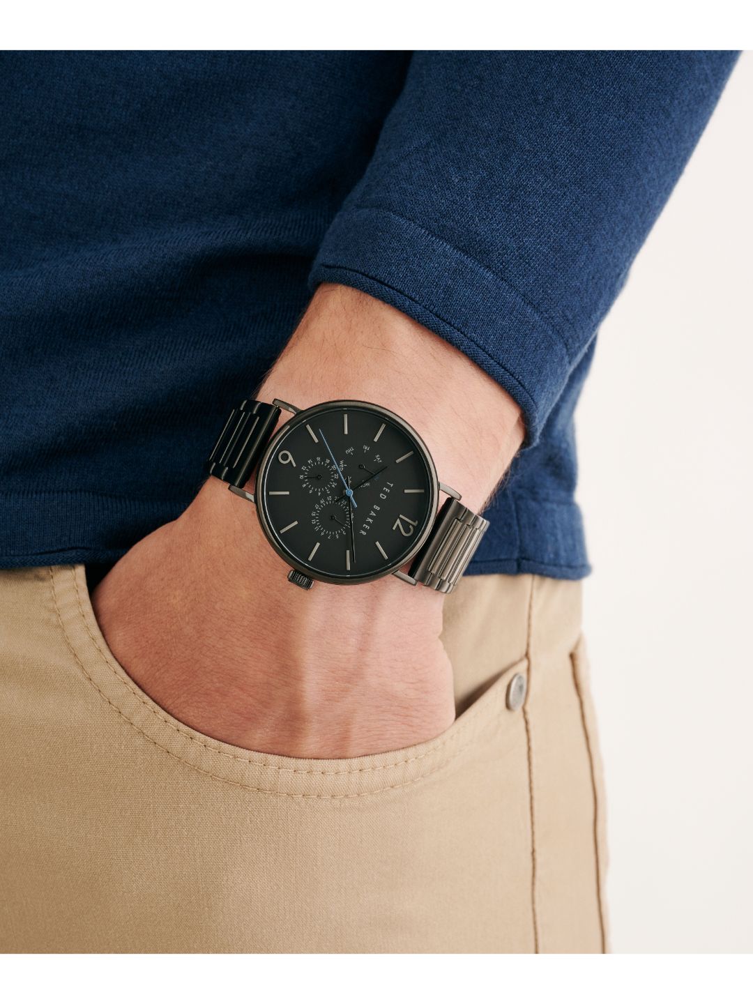 Ted Baker 41 mm Black Dial Men Watch BKPPGF305