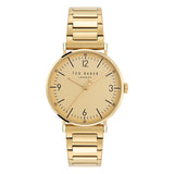 Ted Baker Phylipa Gents Timeless 41 mm Gold Dial Men Analog Watch BKPPGF405