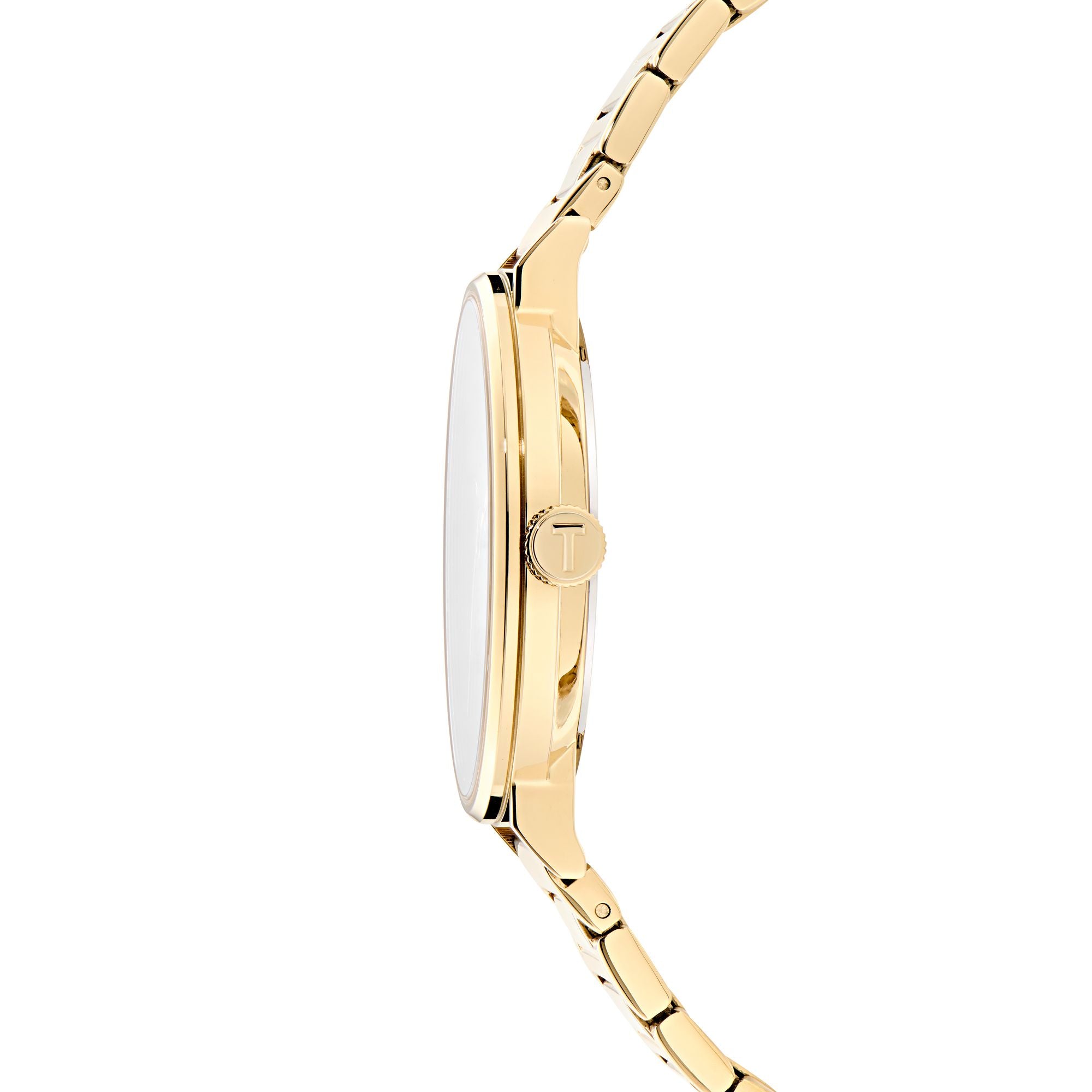 Ted Baker Phylipa Gents Timeless 41 mm Gold Dial Men Analog Watch BKPPGF405