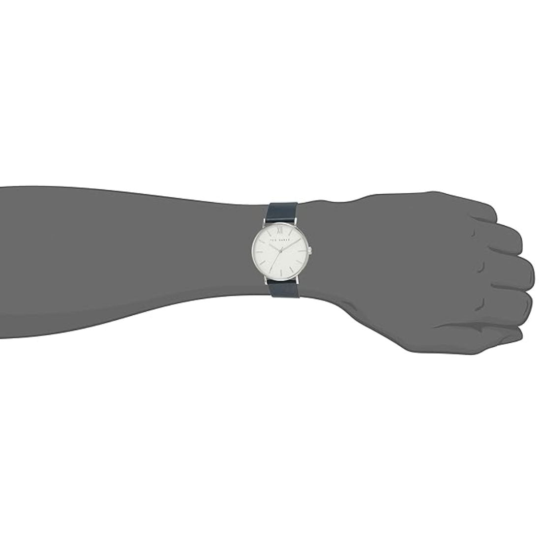 Ted Baker Analog Silver Dial Men's Watch-BKPPGS001