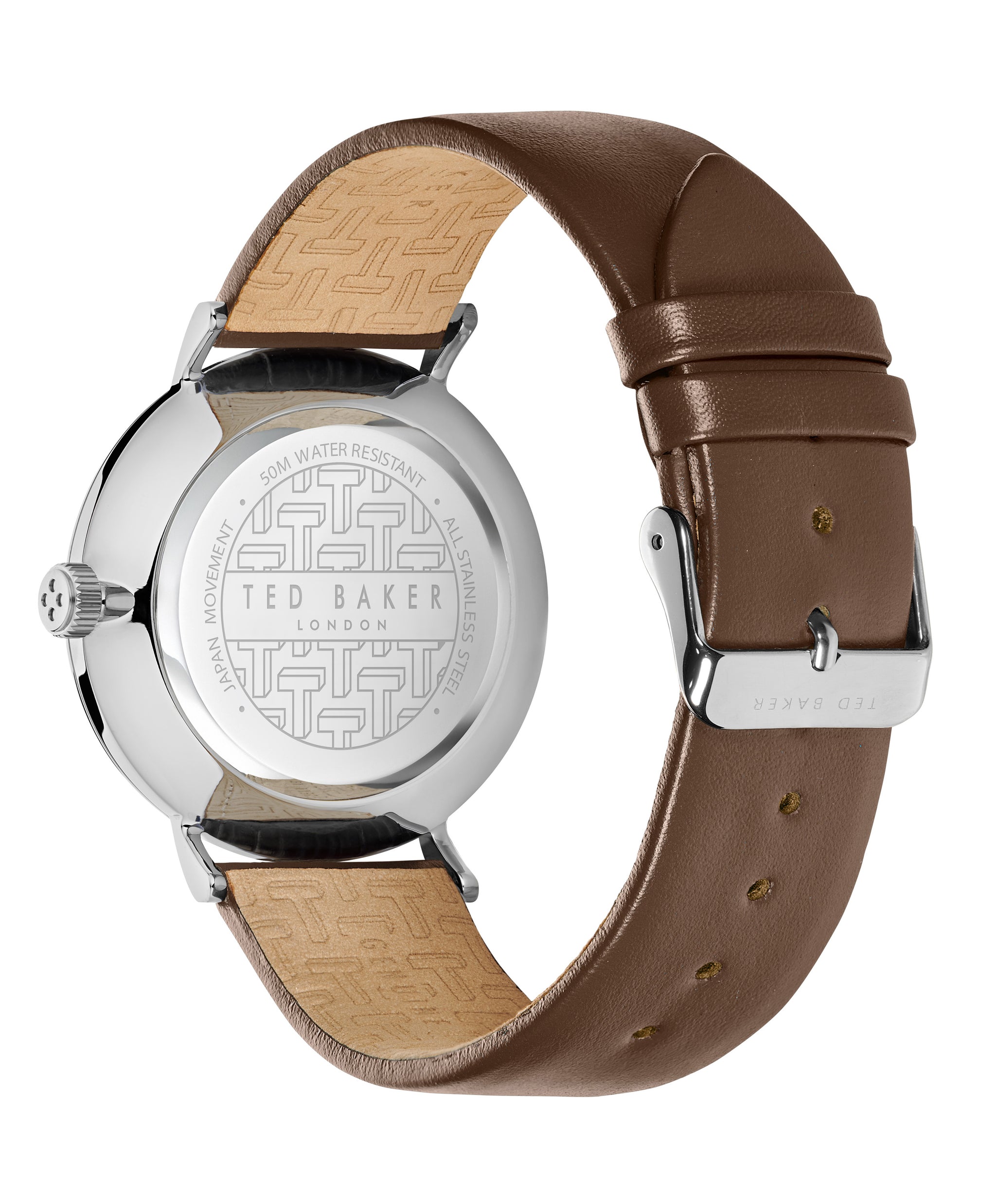 Ted Baker 43 mm White Dial Men Watch BKPPGS215