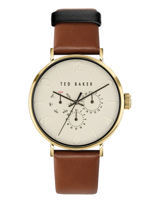 Ted Baker Men Cream Wrist Watch - BKPPGS301
