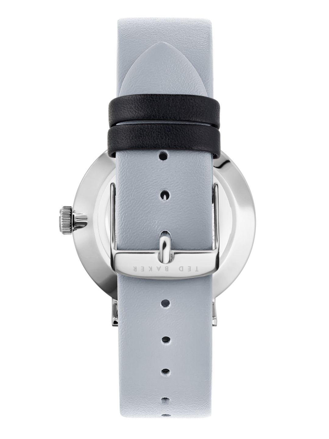 Ted Baker Men 41 mm Quartz Multifunction Analog Grey Dial Grey Leather Strap Watch BKPPGS302