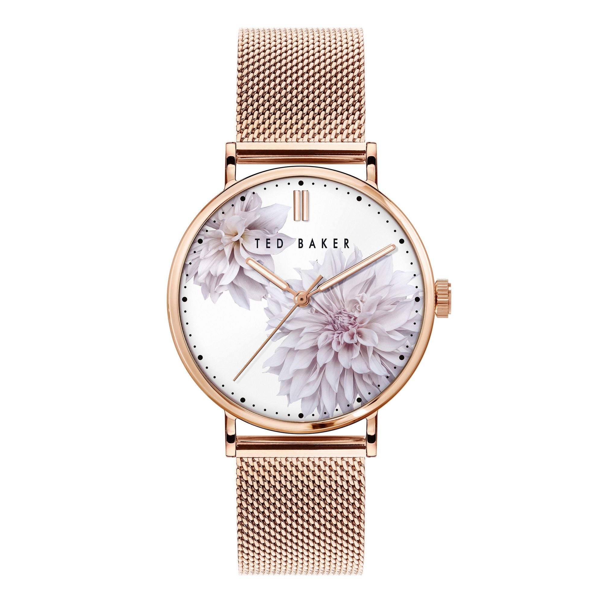 Ted Baker Silver Dial Women Watch - BKPPHF010