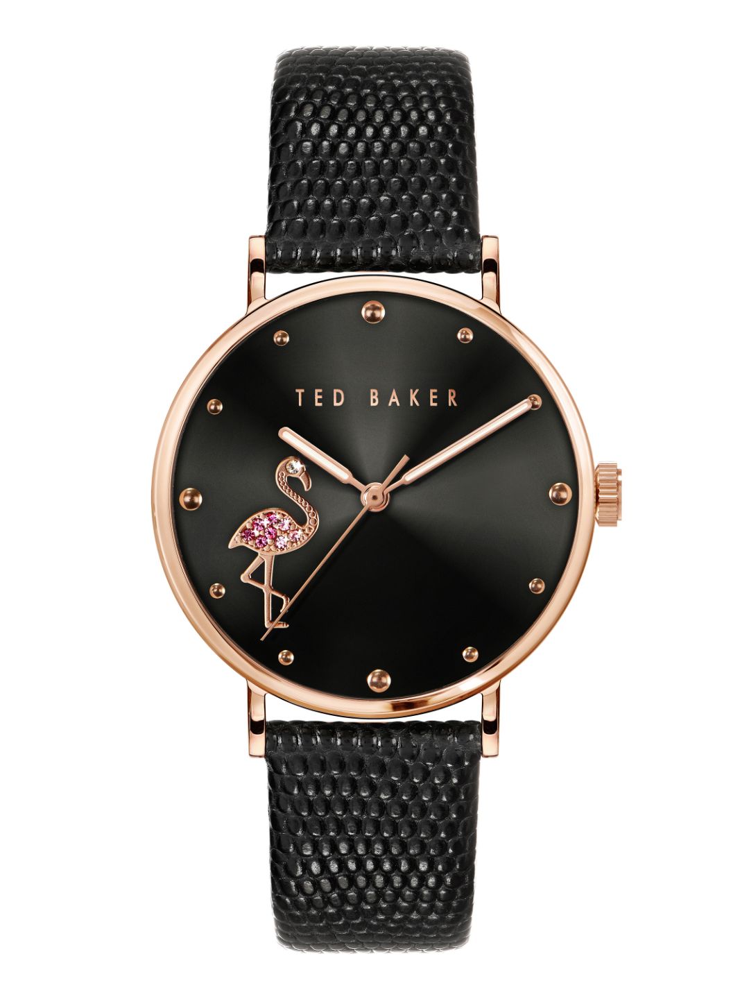 Ted Baker 37 mm 3 Hands PHYLIPA Flamingo Women Watch BKPPHF018