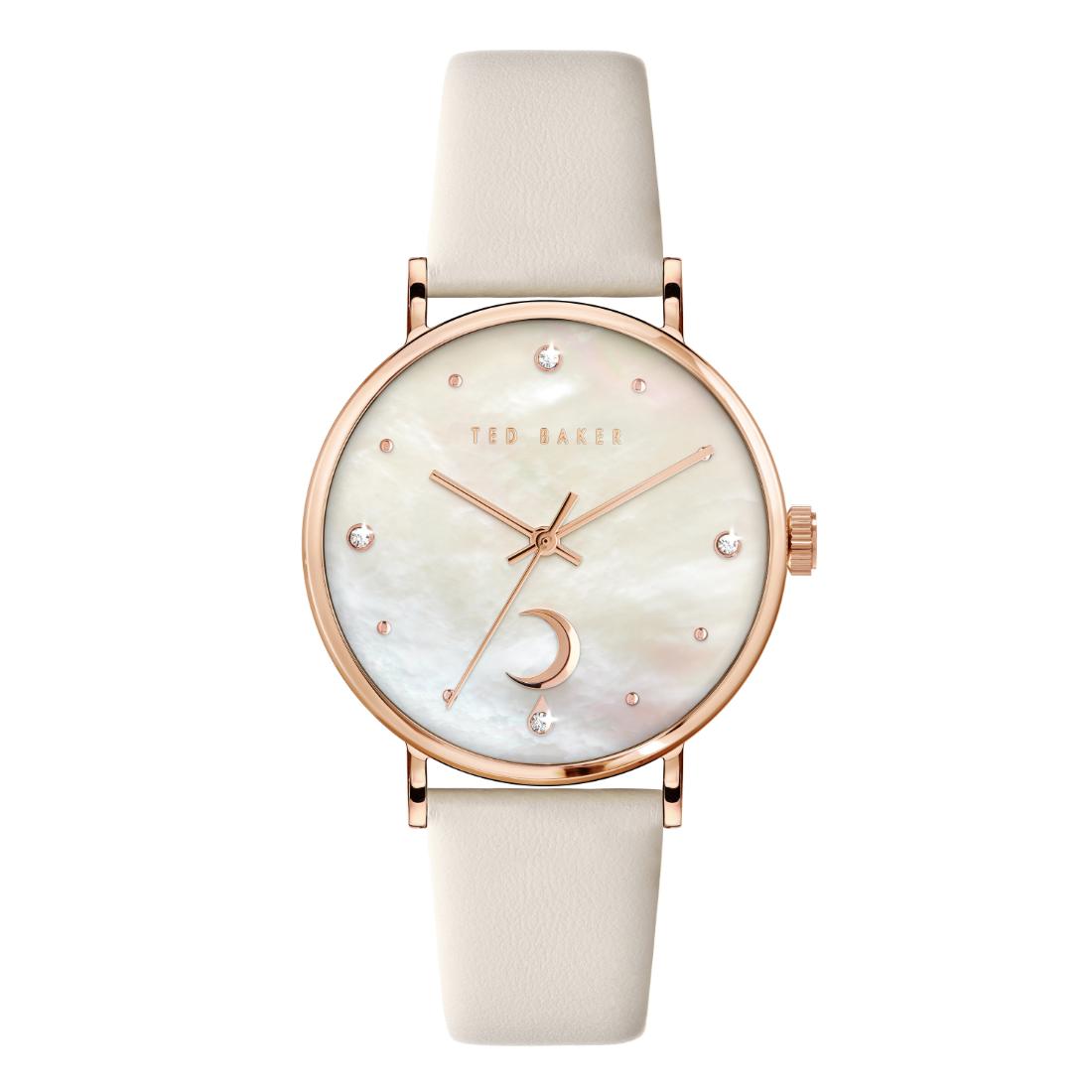 Ted Baker Women 37 mm Size White Dial Analog Watch BKPPHF132