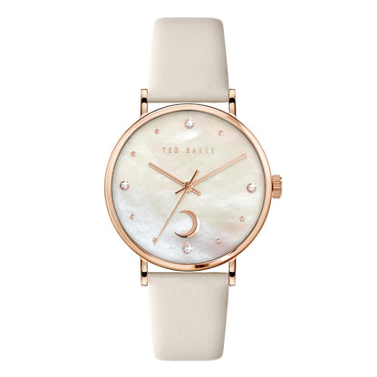 Ted Baker Women 37 mm Size White Dial Analog Watch- BKPPHF132