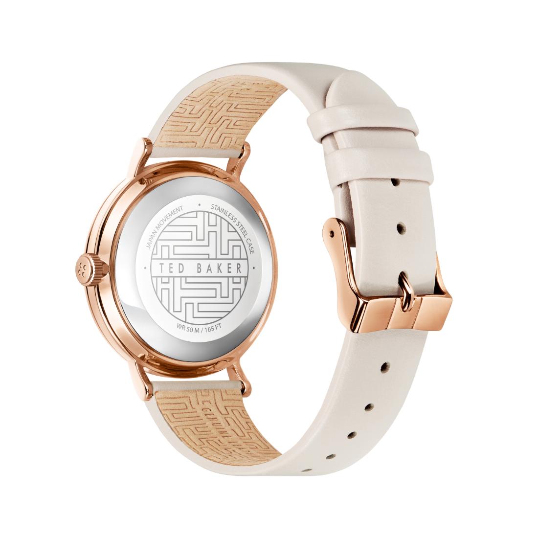 Ted Baker Women 37 mm Size White Dial Analog Watch BKPPHF132