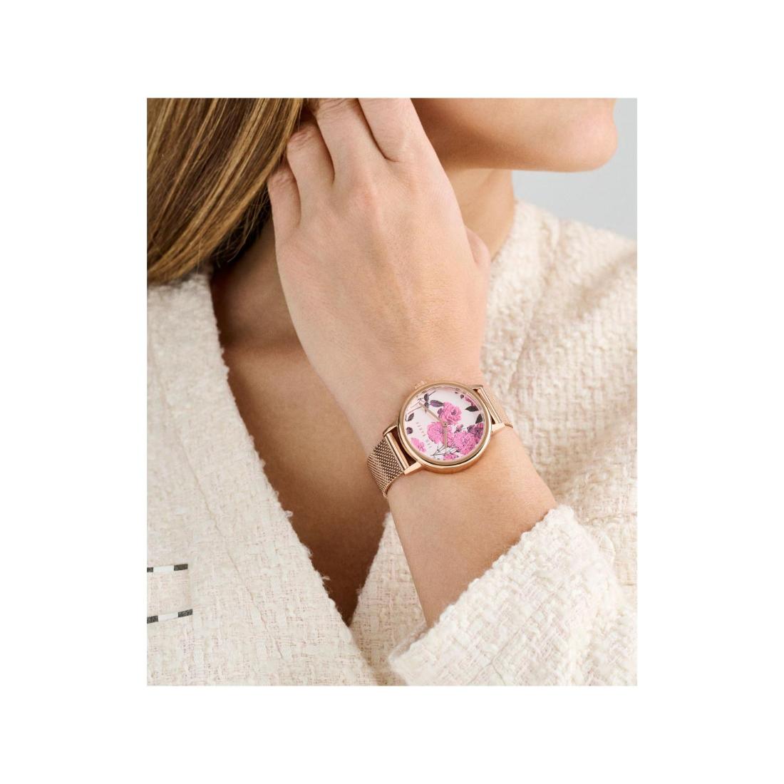 Ted Baker Phylipa Fashion 36 mm Pink Dial Women Analog Watch BKPPHF409