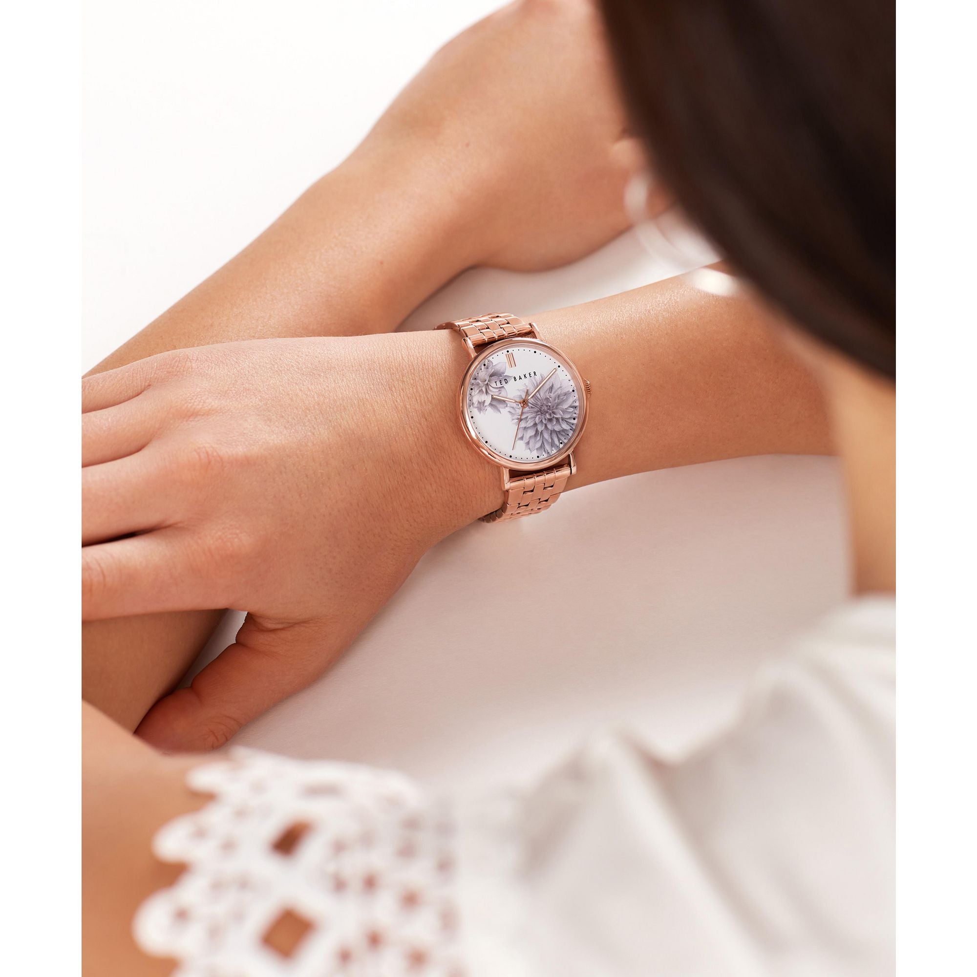 Ted Baker White Dial Women Watch BKPPHS120