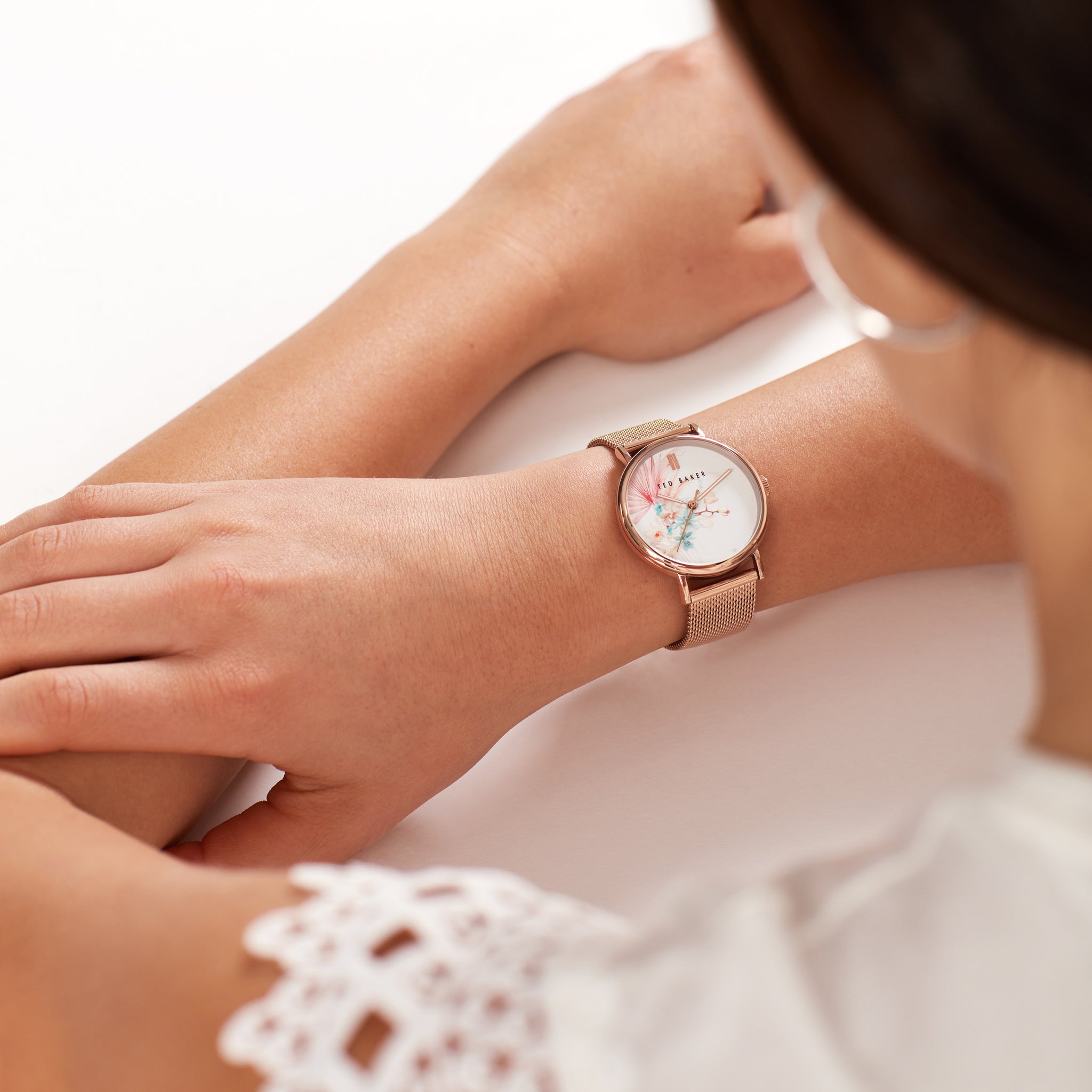 Ted Baker White Dial Women Watch BKPPHS124