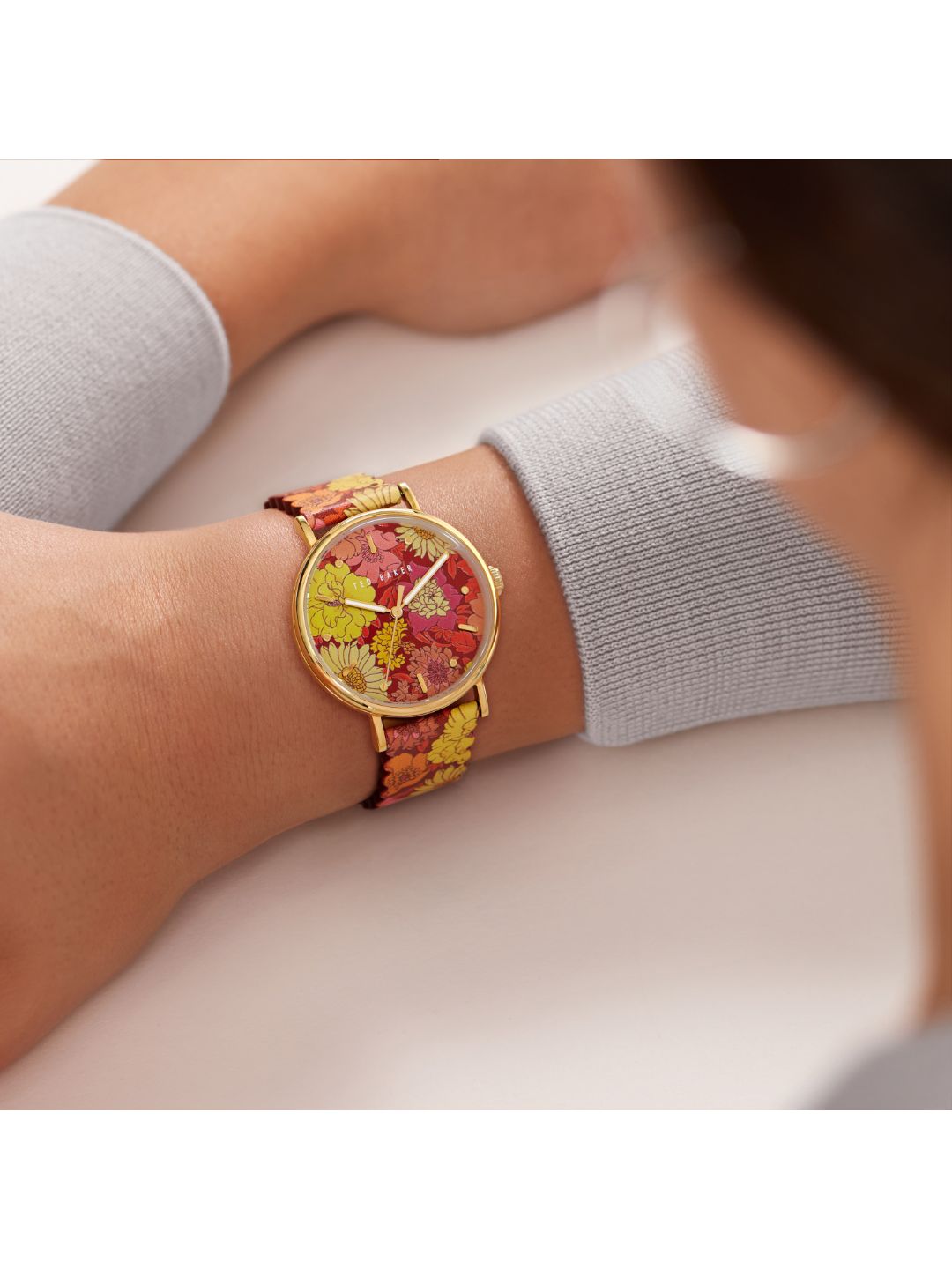 Ted Baker Analog Multicolor Dial Women Watch BKPPHS234