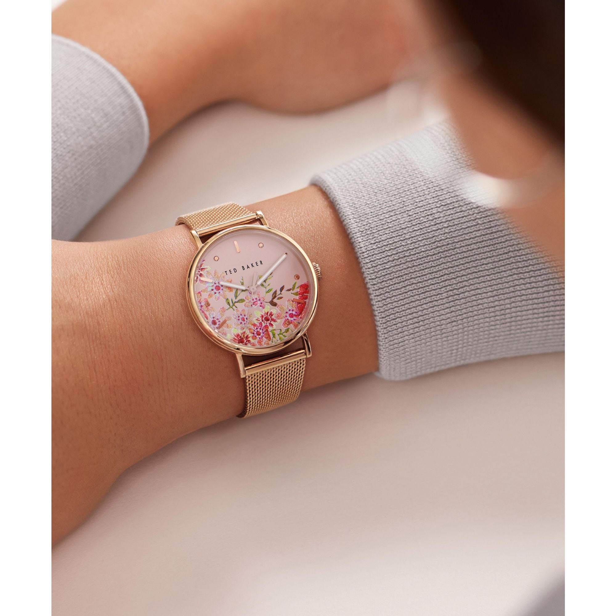 Ted Baker Champagne Dial Women Watch BKPPHS237