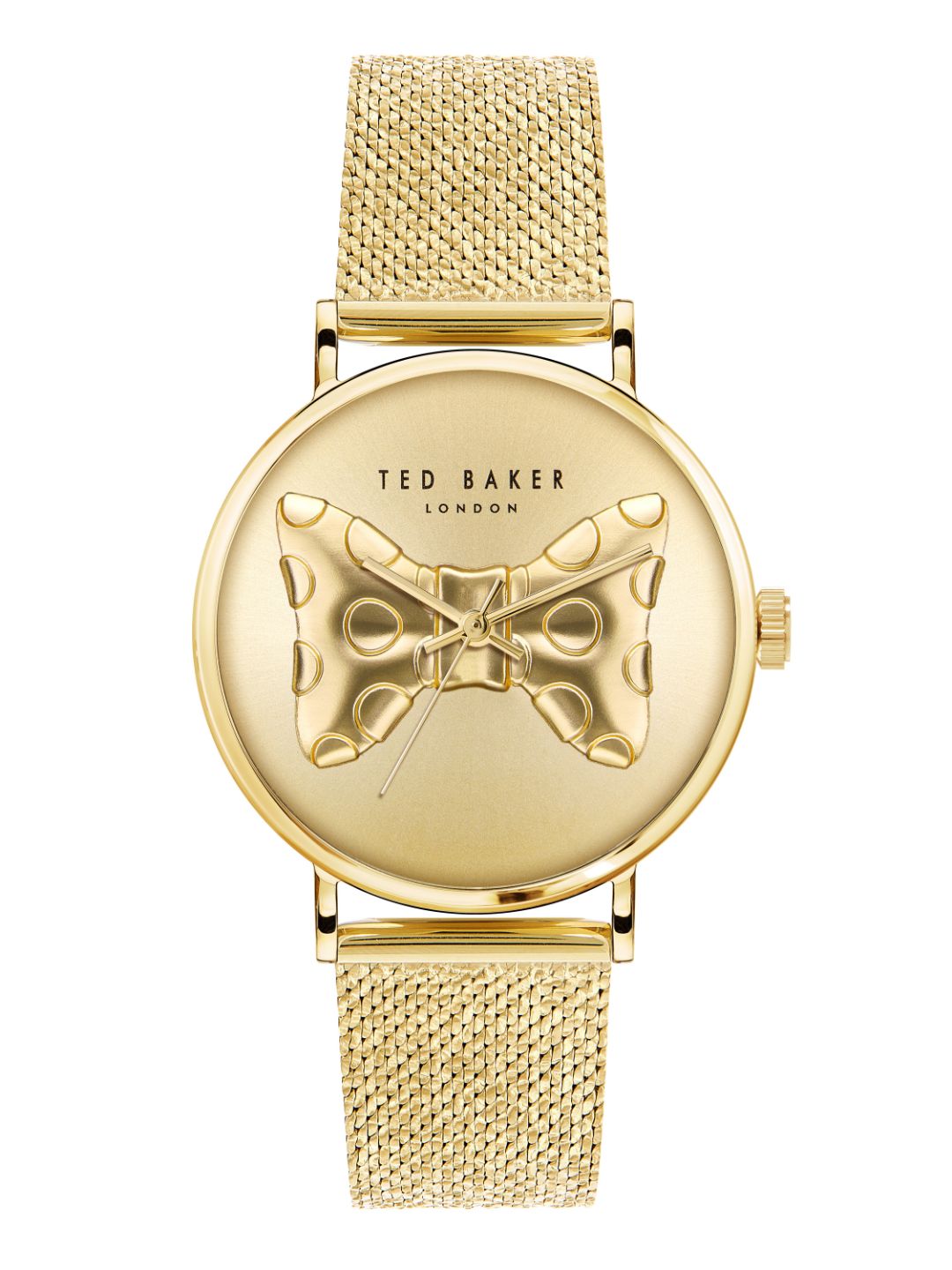 Ted Baker 37 mm Iconic Women Gold Tone Wrist Watch BKPPHS303