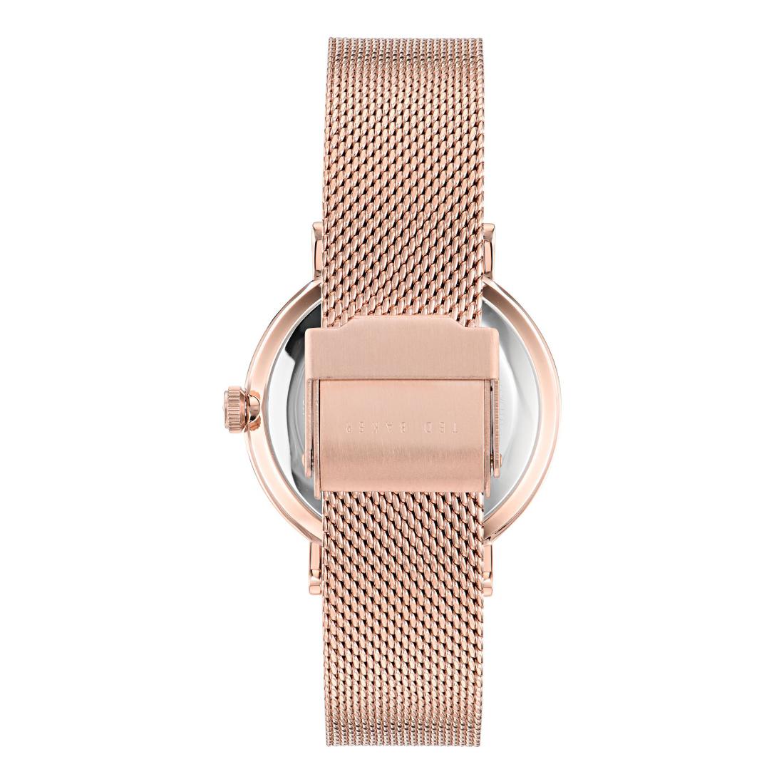 Ted Baker CLASSIC CHIC 37 mm Rose Gold Dial Women Analog Watch BKPPHS403