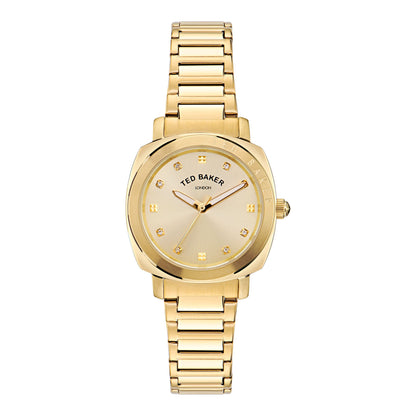 Ted Baker Kirsty 33 mm Gold-Tone Dial Women Analog Watch- BKPRBS405