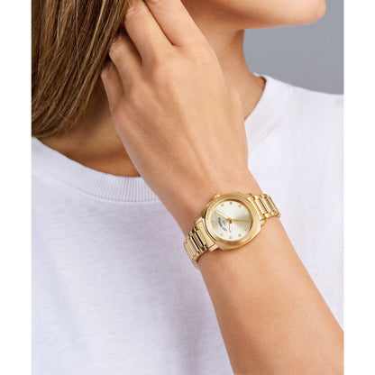 Ted Baker Kirsty 33 mm Gold-Tone Dial Women Analog Watch- BKPRBS405