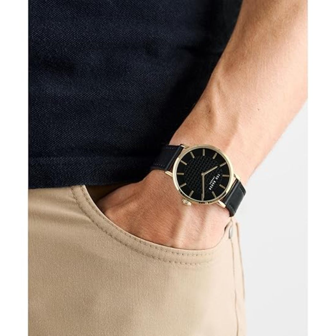 Ted Baker Timeless 38 mm Black Dial Men Watch BKPSGF501