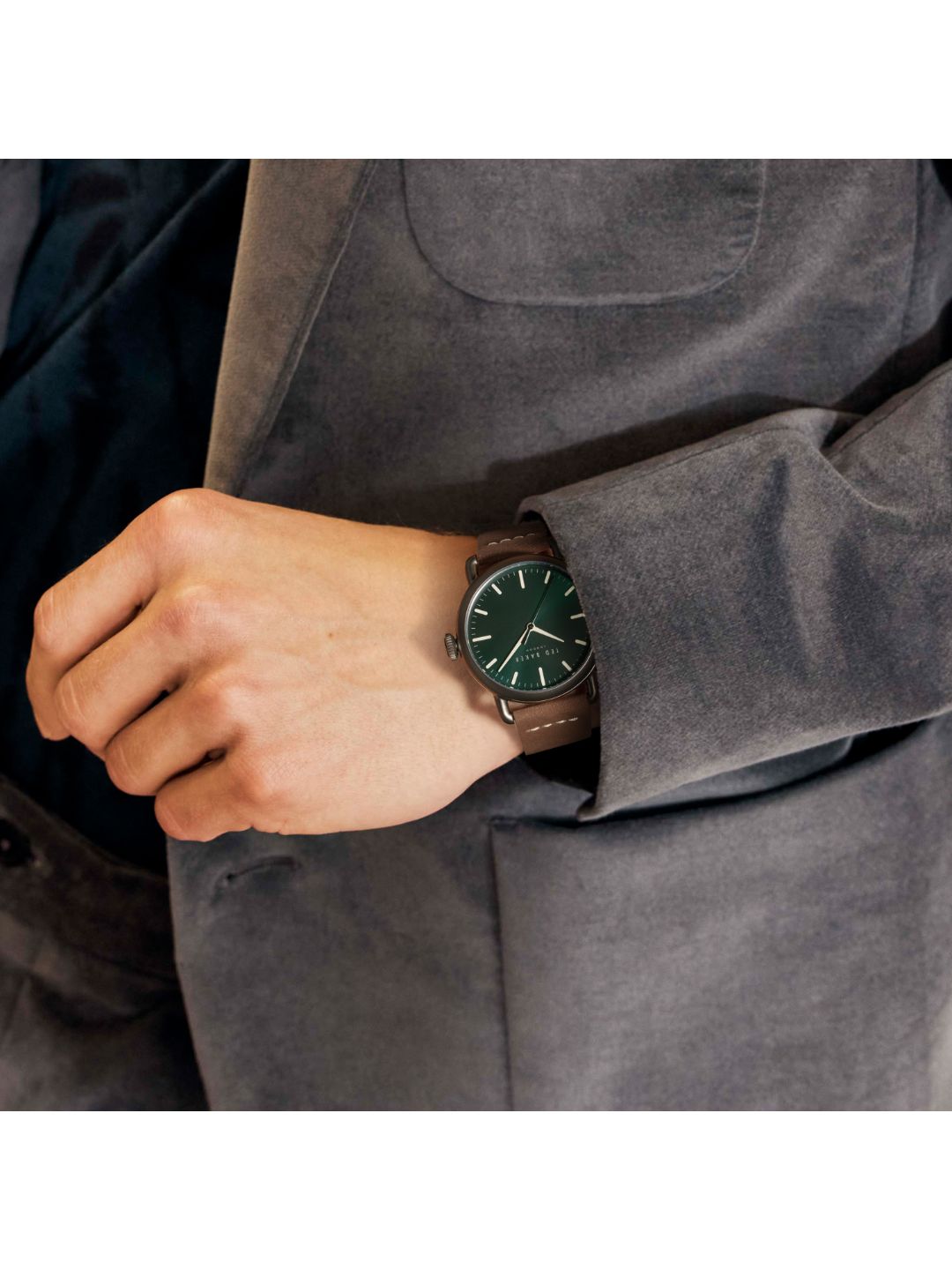 Ted Baker 40 mm Men Green Wrist Watch BKPTMF201