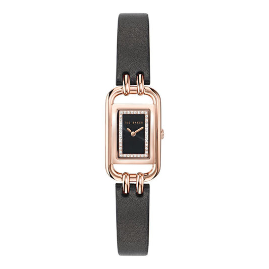 Ted Baker ICONIC 17 mm Black Dial Women Analog Watch- BKPTTS403