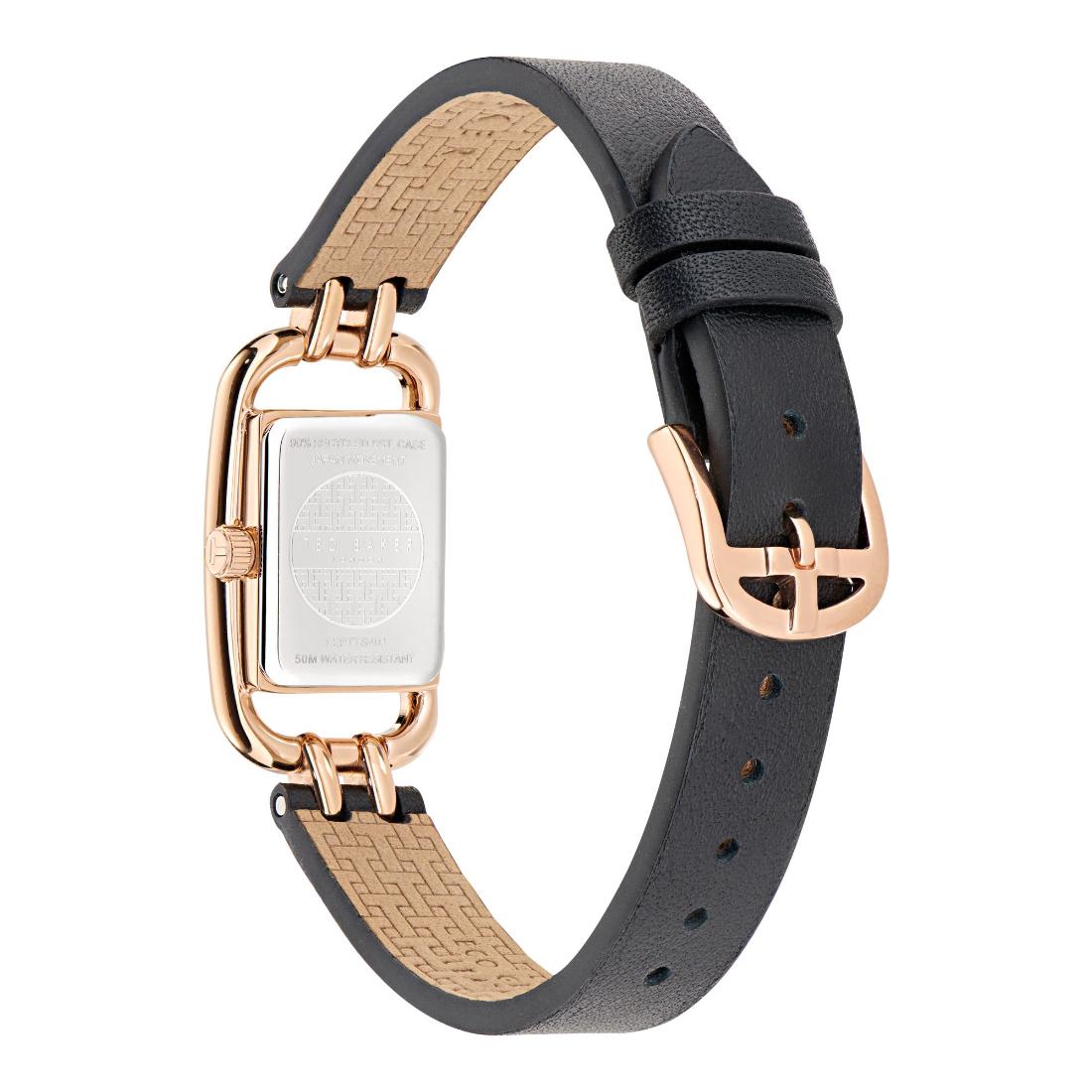 Ted Baker ICONIC 17 mm Black Dial Women Analog Watch BKPTTS403