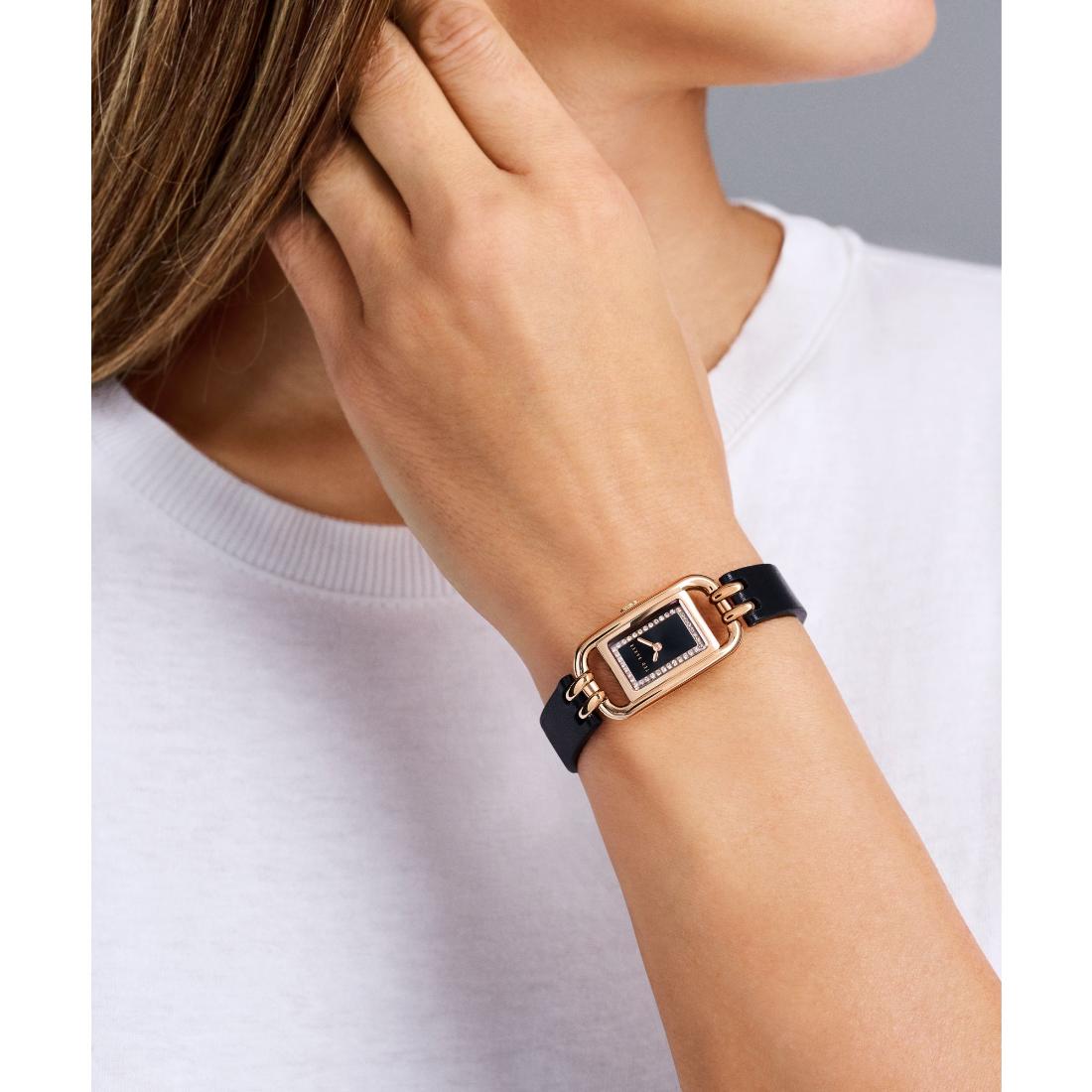 Ted Baker ICONIC 17 mm Black Dial Women Analog Watch- BKPTTS403