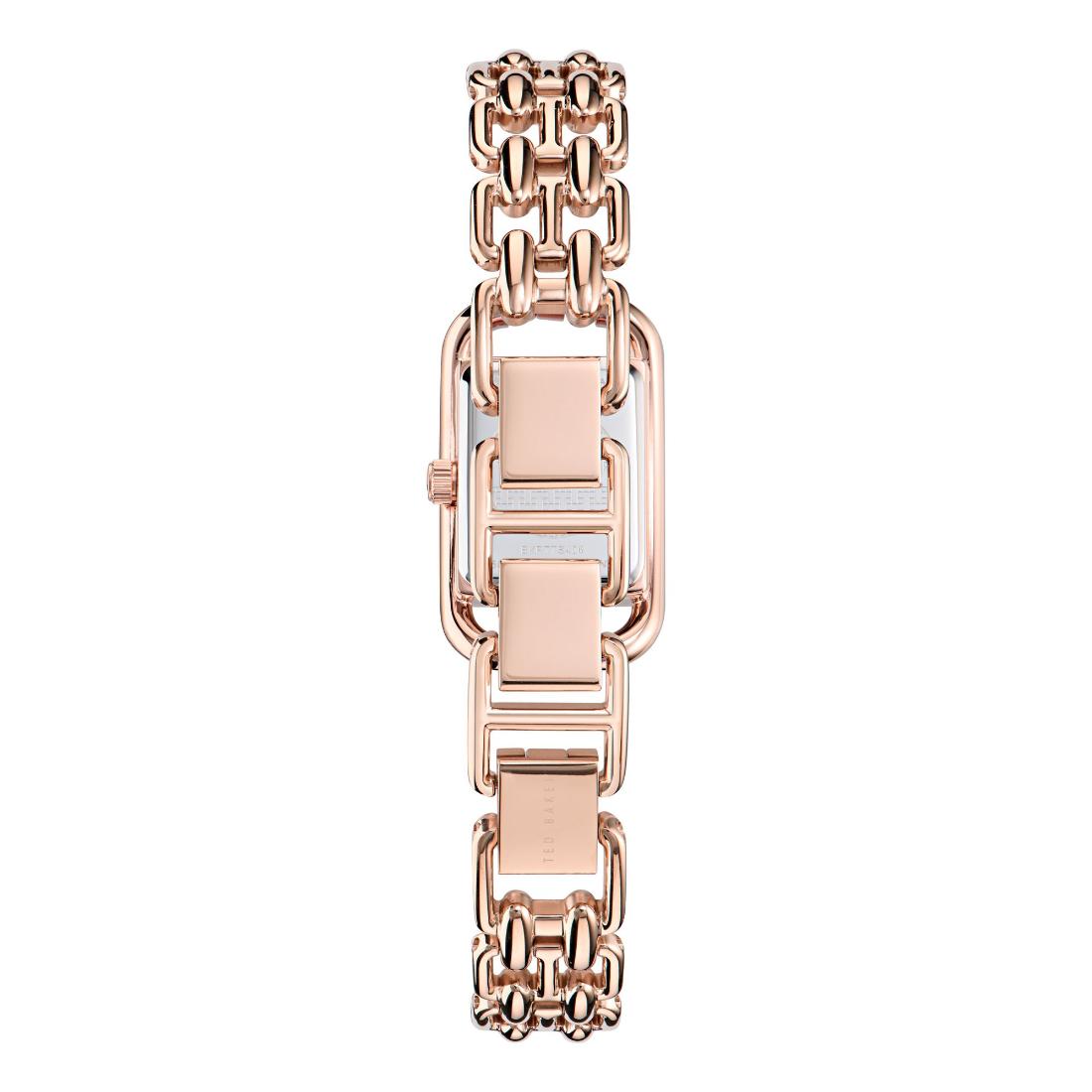 Ted Baker ICONIC 17 mm Rose Gold Dial Women Analog Watch BKPTTS406