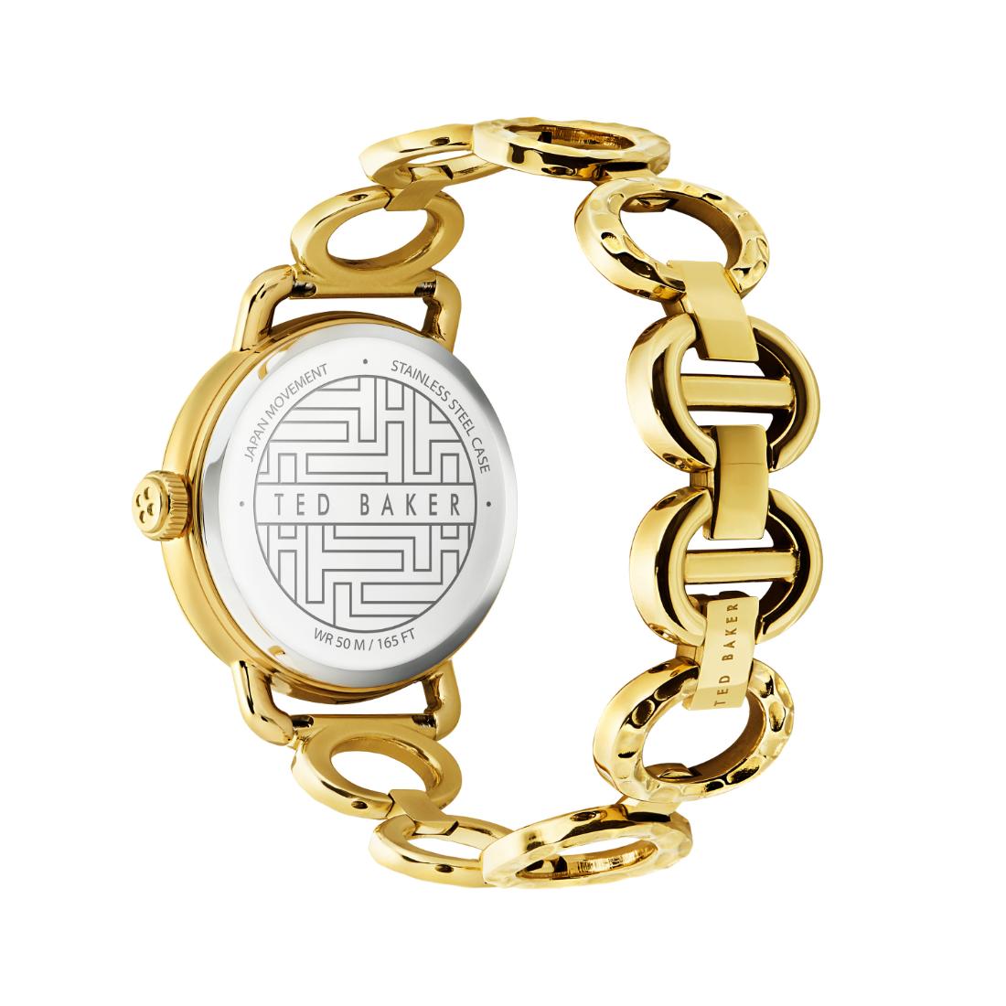 Ted Baker Ladies 34 mm Size Gold Analog Classic Watch BKPVTF101