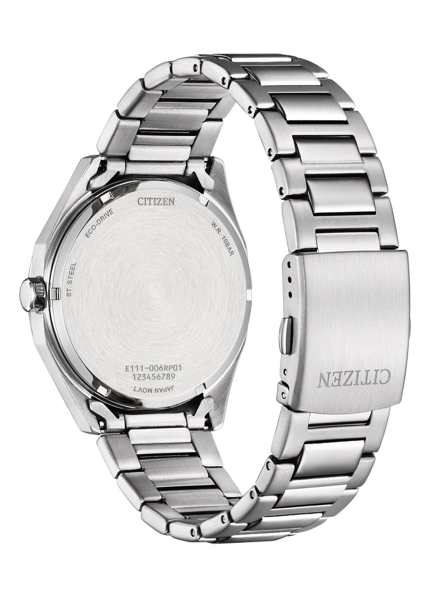 Citizen Men 41 mm Size Black Dial Eco-Drive Watch- BM7600-81E