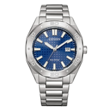 Citizen Men 41 mm Size Blue Dial Eco-Drive Watch- BM7630-80L
