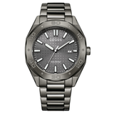 Citizen Men 41 mm Size Gray Dial Eco-Drive Watch- BM7637-81H
