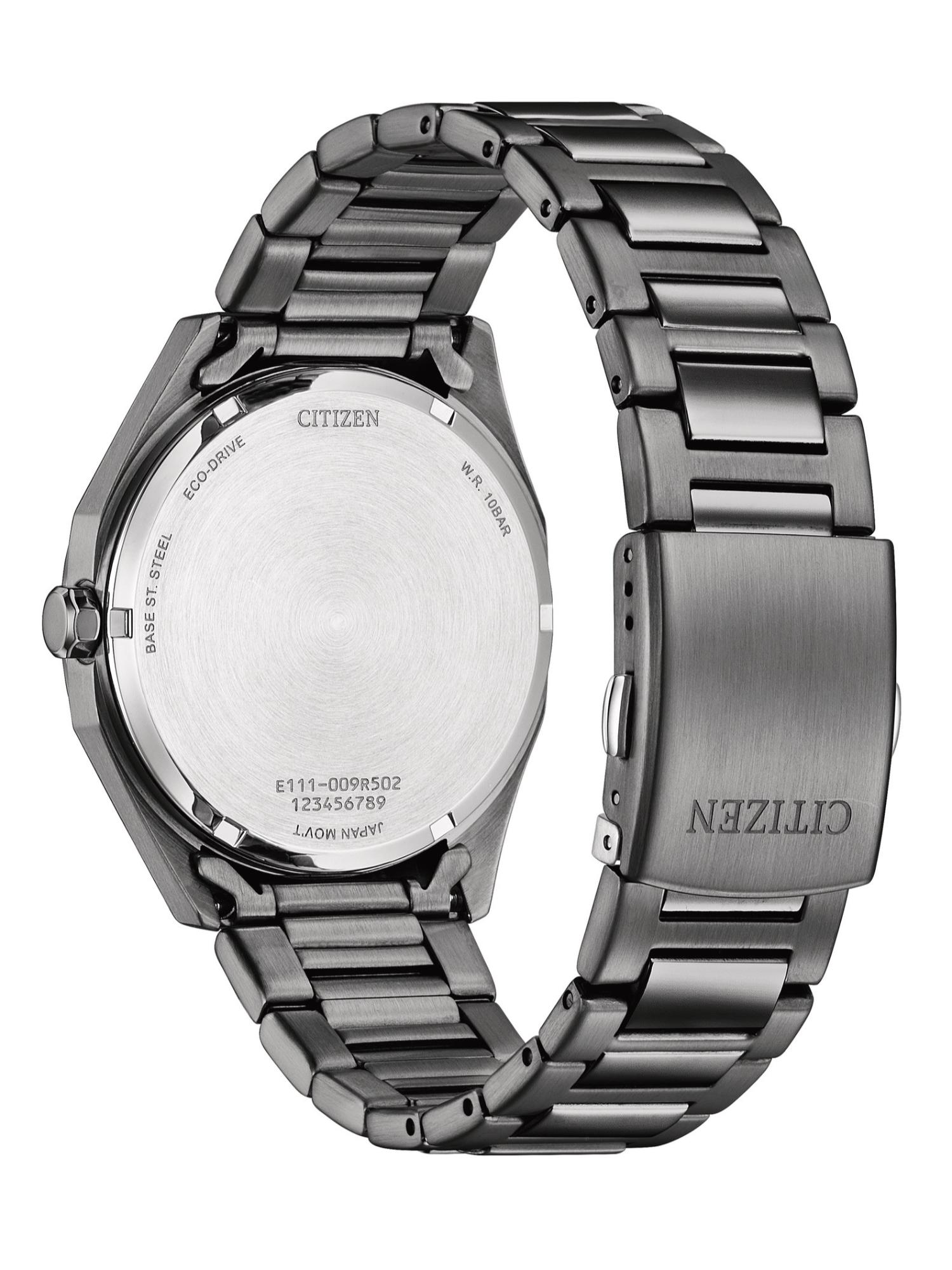 Citizen Men 41 mm Size Gray Dial Eco-Drive Watch- BM7637-81H