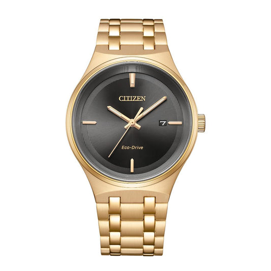 Citizen Axiom Eco-Drive Black Dial 41 mm Men Watch- BM7653-50E