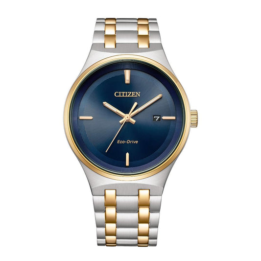 Citizen Axiom Eco-Drive Blue Dial 41 mm Men Watch- BM7656-51L
