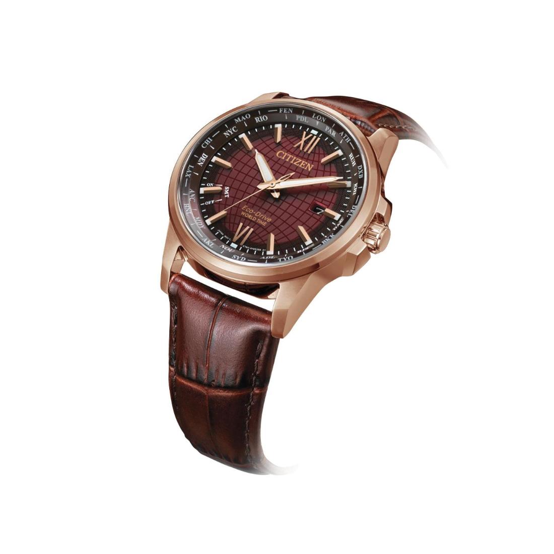 Citizen Eco-Drive 41 mm Brown Dial Men Watch- BX1009-10X