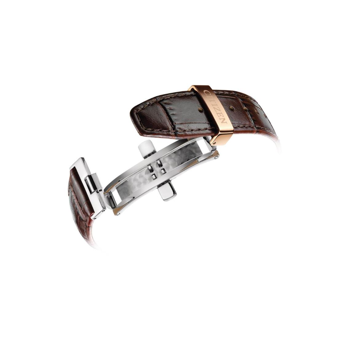 Citizen Eco-Drive 41 mm Brown Dial Men Watch- BX1009-10X