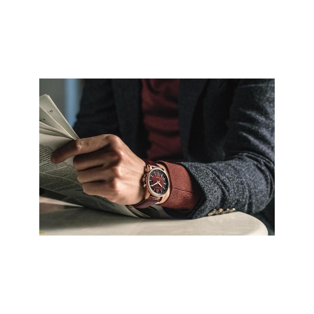 Citizen Eco-Drive 41 mm Brown Dial Men Watch- BX1009-10X
