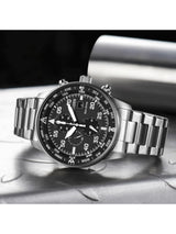 Citizen Eco-Drive Men 44 mm Black Dial Watch CA0690-88E