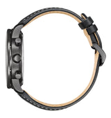 Citizen Men Eco-Drive Chronograph Green Dial Leather Watch - CA4505-21X