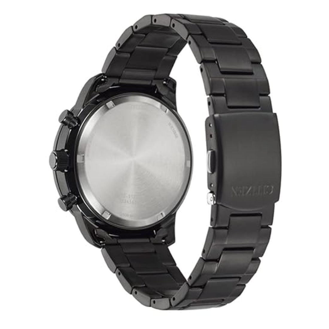 Citizen Stainless Steel Analog Blue Dial Black Strap Men's Watch-Ca4505-80L