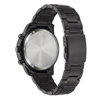 Citizen Stainless Steel Analog Blue Dial Black Strap Men's Watch-Ca4505-80L