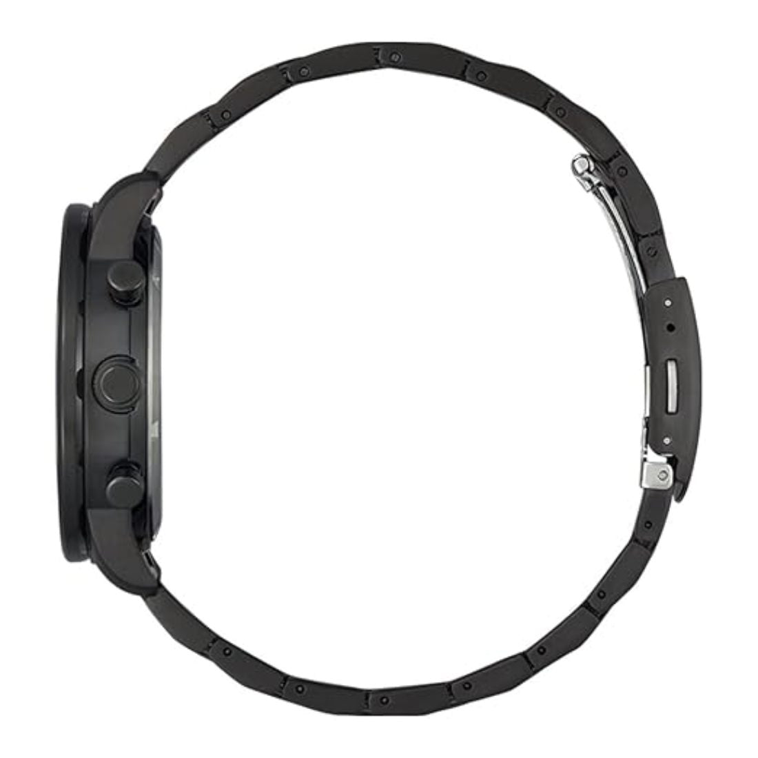 Citizen Stainless Steel Analog Blue Dial Black Strap Men's Watch-Ca4505-80L