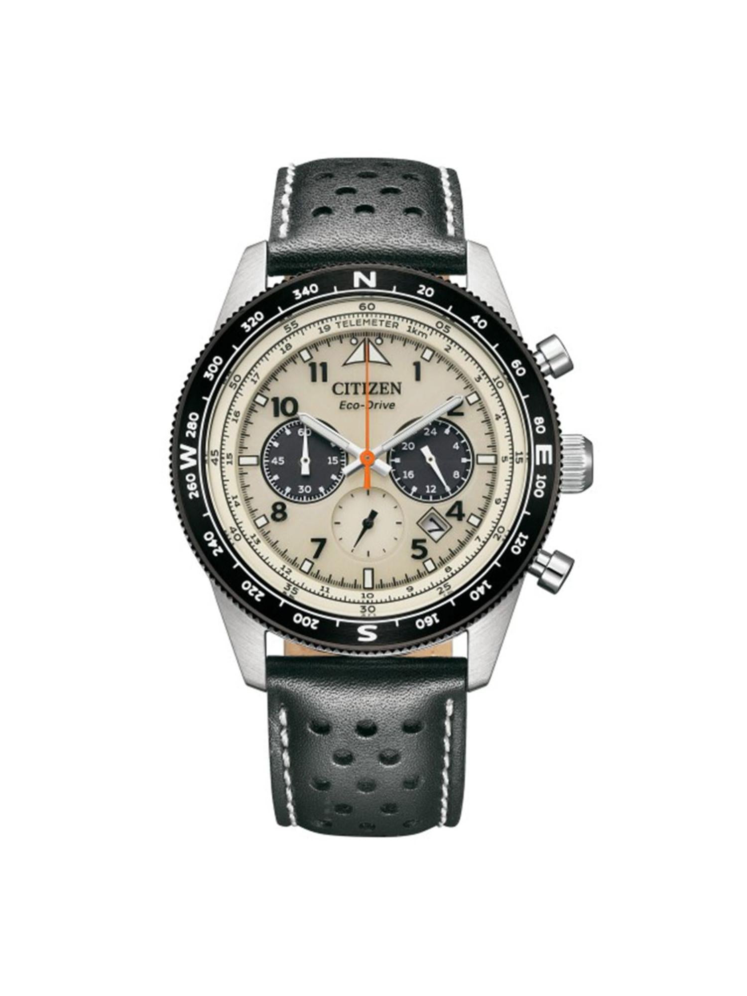Citizen Eco Drive 43 mm Size White Dial Men Analog Watch - CA4559-13A