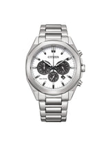 Citizen Eco Drive 43 mm Size White Dial Men Analog Watch - CA4590-81A