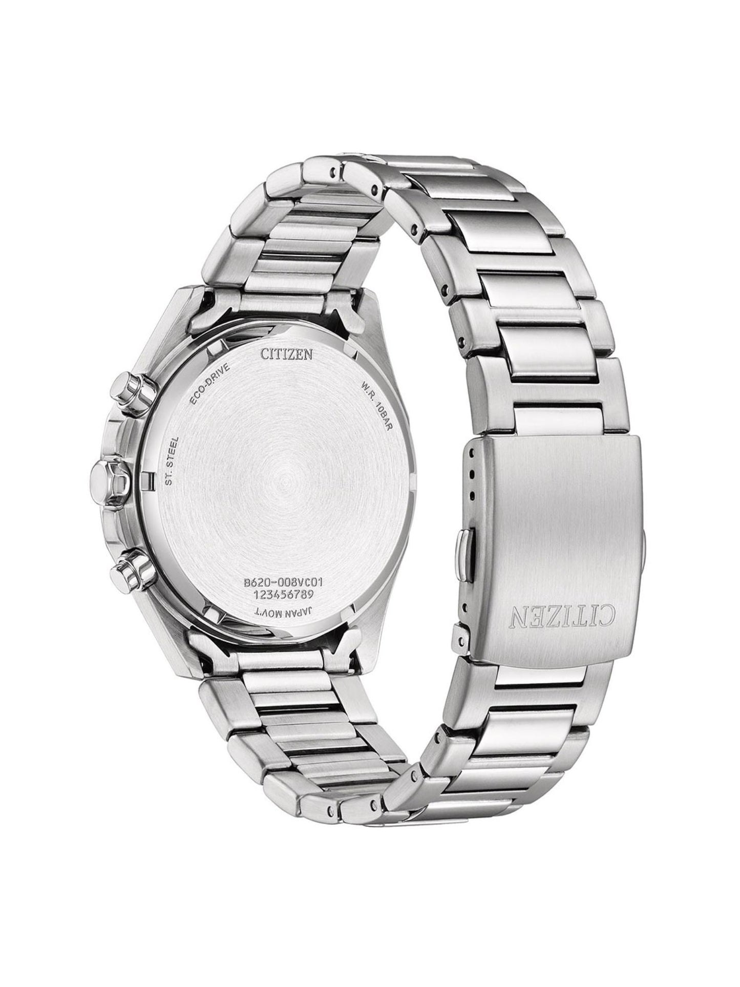 Citizen Eco Drive 43 mm Size White Dial Men Analog Watch - CA4590-81A