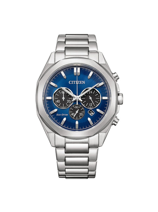 Citizen Eco Drive 43 mm Size Blue Dial Men Analog Watch - CA4590-81L