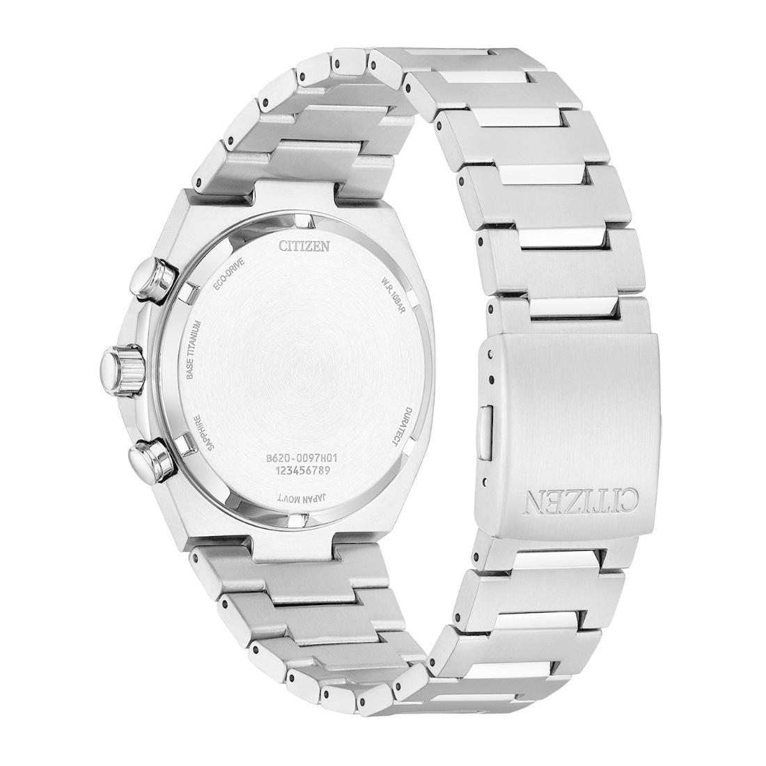Citizen Zenshin 42.5 mm White Dial Eco-Drive Men Watch- CA4610-85A