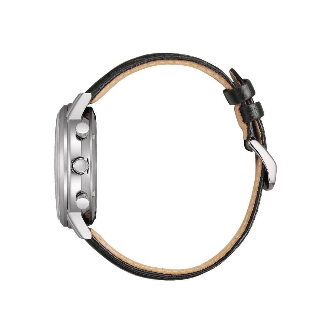 Citizen Eco drive Chronograph 42 mm White Dial Men Watch- CA4630-02A