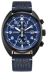 Citizen Eco-Drive 41 mm Blue Dial Chronograph  Men Watch- CA7048-08L
