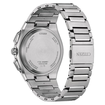 Citizen Satellite Wave X 45.4 mm Black Dial Men Watch- CC3097-52E